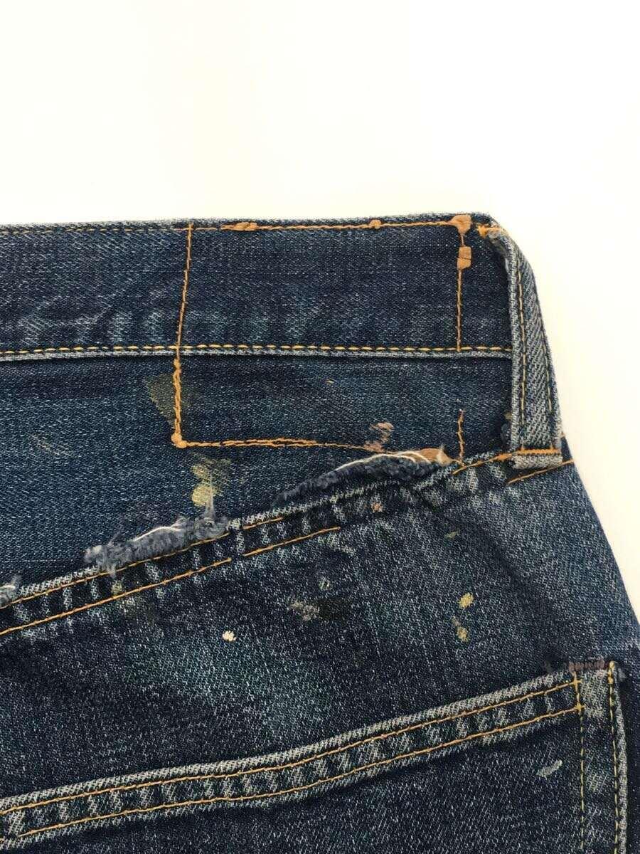 Levi’s◆501/BIG E/60s/初期/均等V/インシームシングル/Vステッチ/デニム/ボタン裏4_画像6