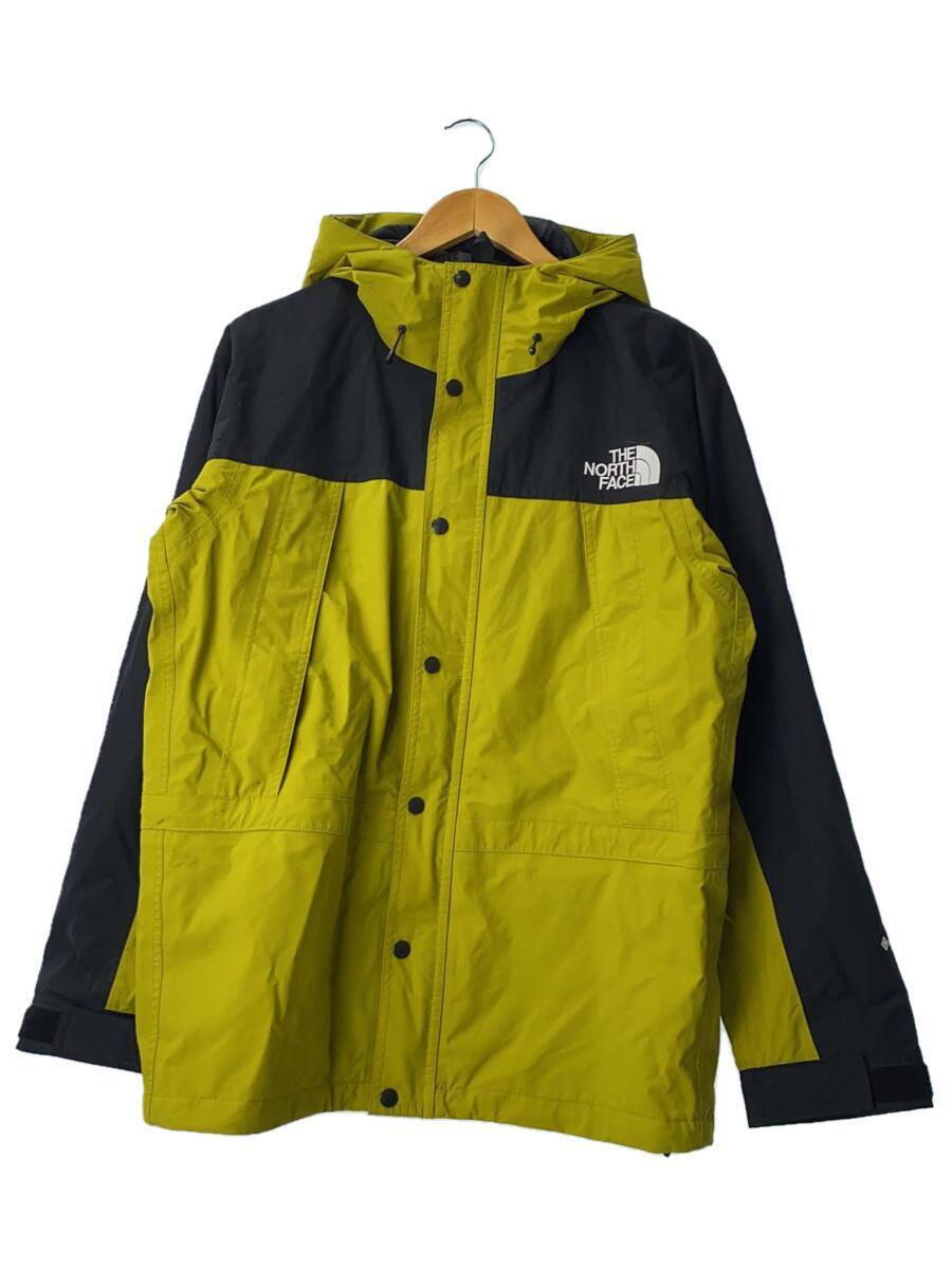 THE NORTH FACE◆MOUNTAIN LIGHT JACKET_マウンテンライトジャケット/L/ナイロン/YLW