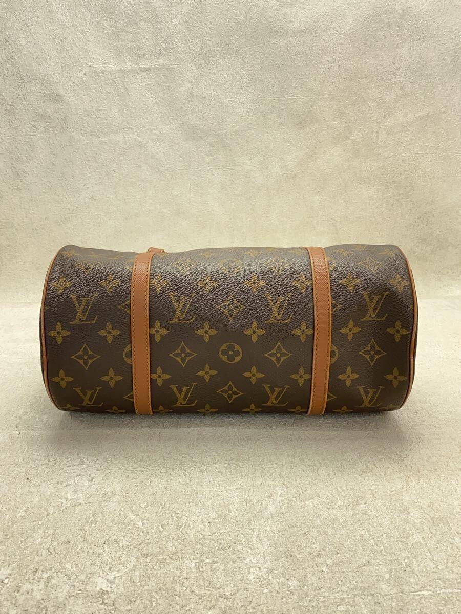 LOUIS VUITTON◆1)パピヨン30_モノグラム・キャンバス_BRW/PVC/BRW_画像4