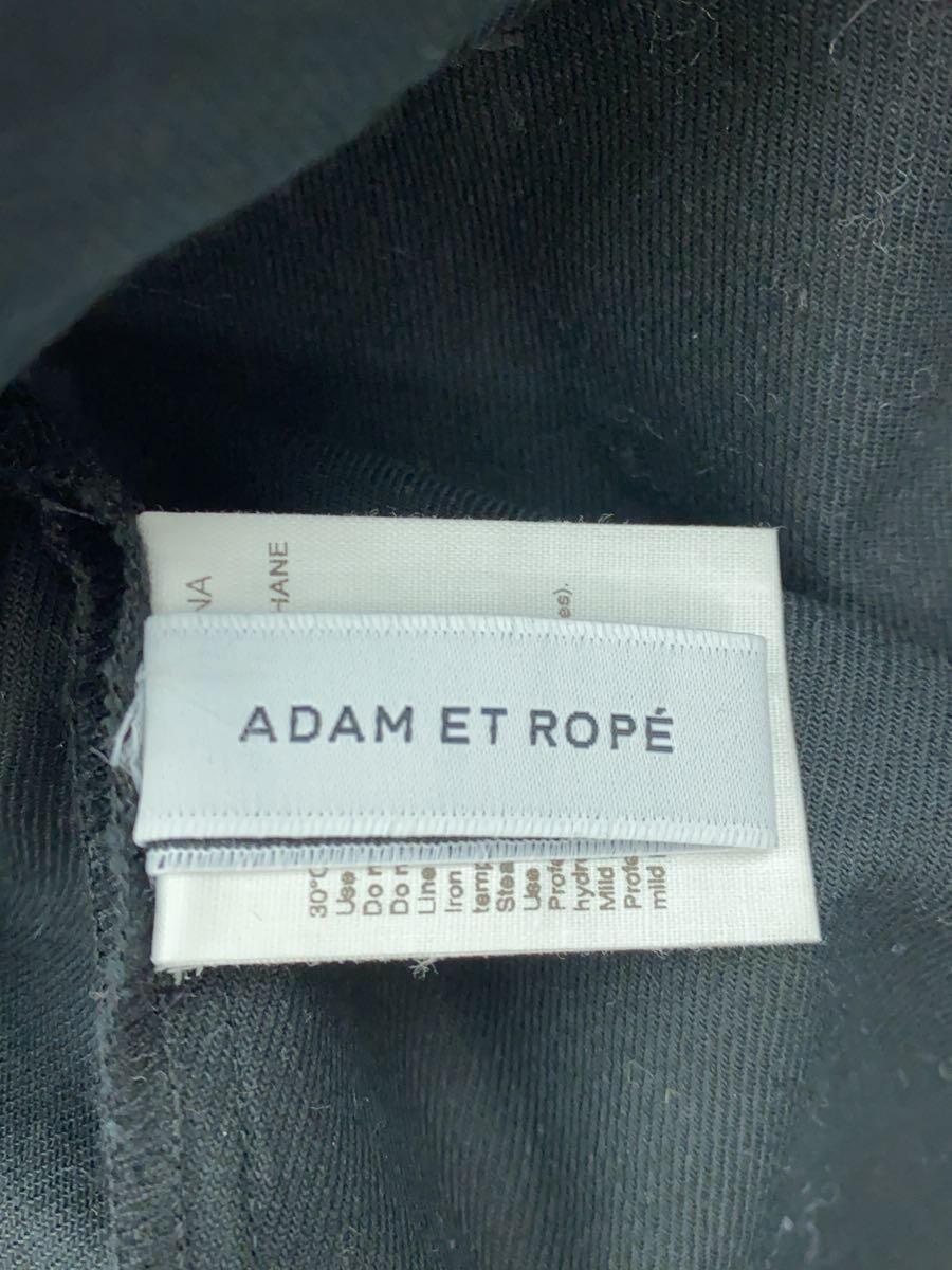 ADAM ET ROPE◆タグ付/22AW/ワンショルダーワークベスト/FREE/コットン/ブラック/GAV-22040-B_画像3