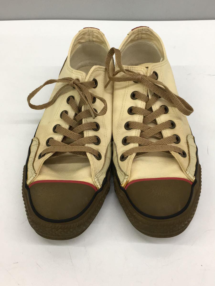 CONVERSE◆90s/レザーコンボ/USA製/スニーカー/US7/BEG/コットン_画像7