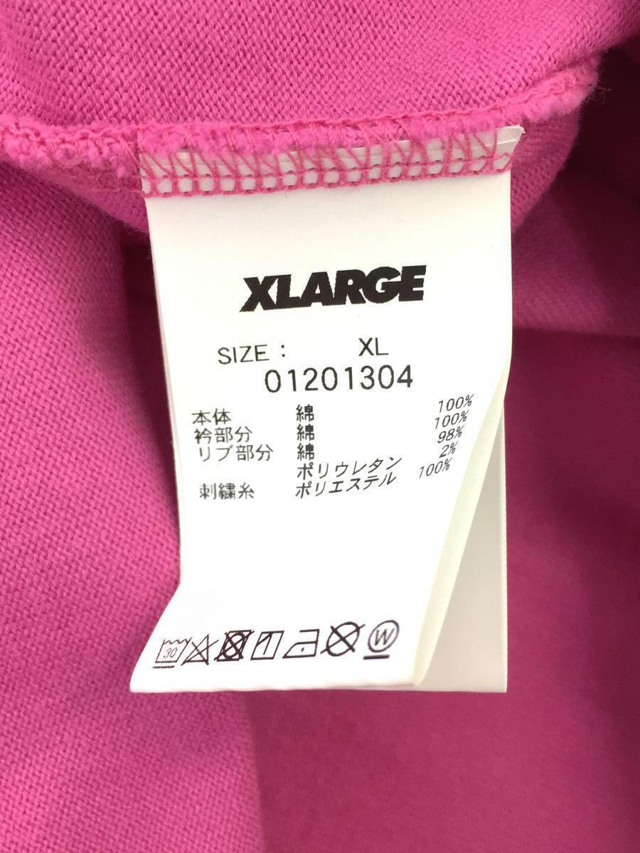 X-LARGE◆ポロシャツ/XL/コットン/PNK_画像4