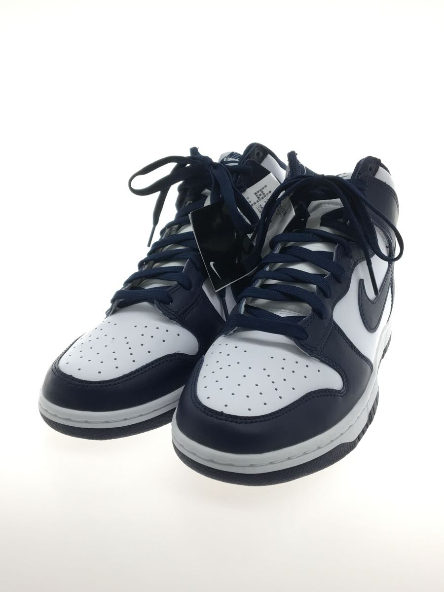 NIKE◆DUNK HI RETRO_ダンク ハイ レトロ/28cm/ネイビー/DD1399-104_画像2