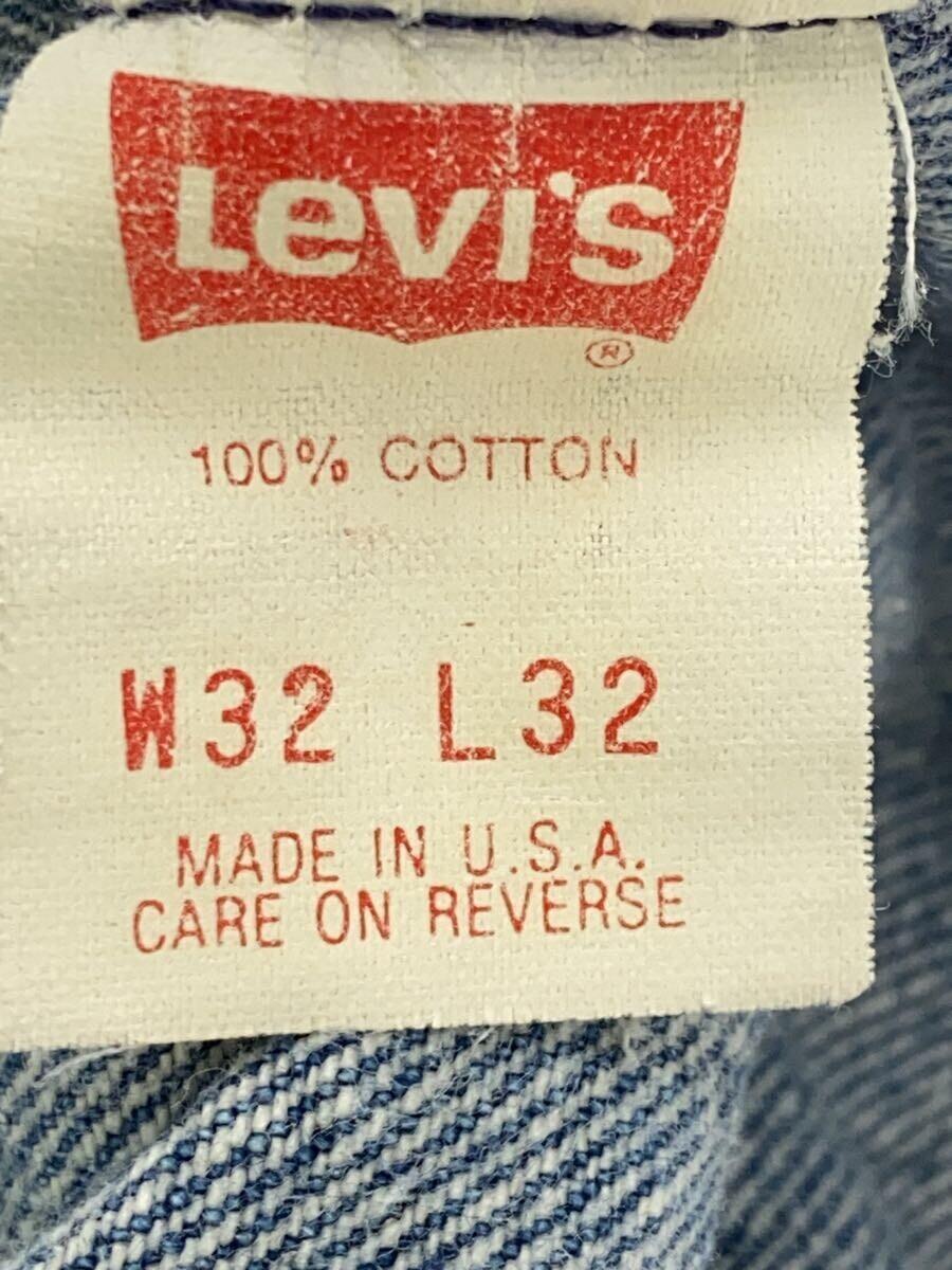 Levi’s◆USA製/デニムパンツ/32/デニム/IDG/501-0115_画像4