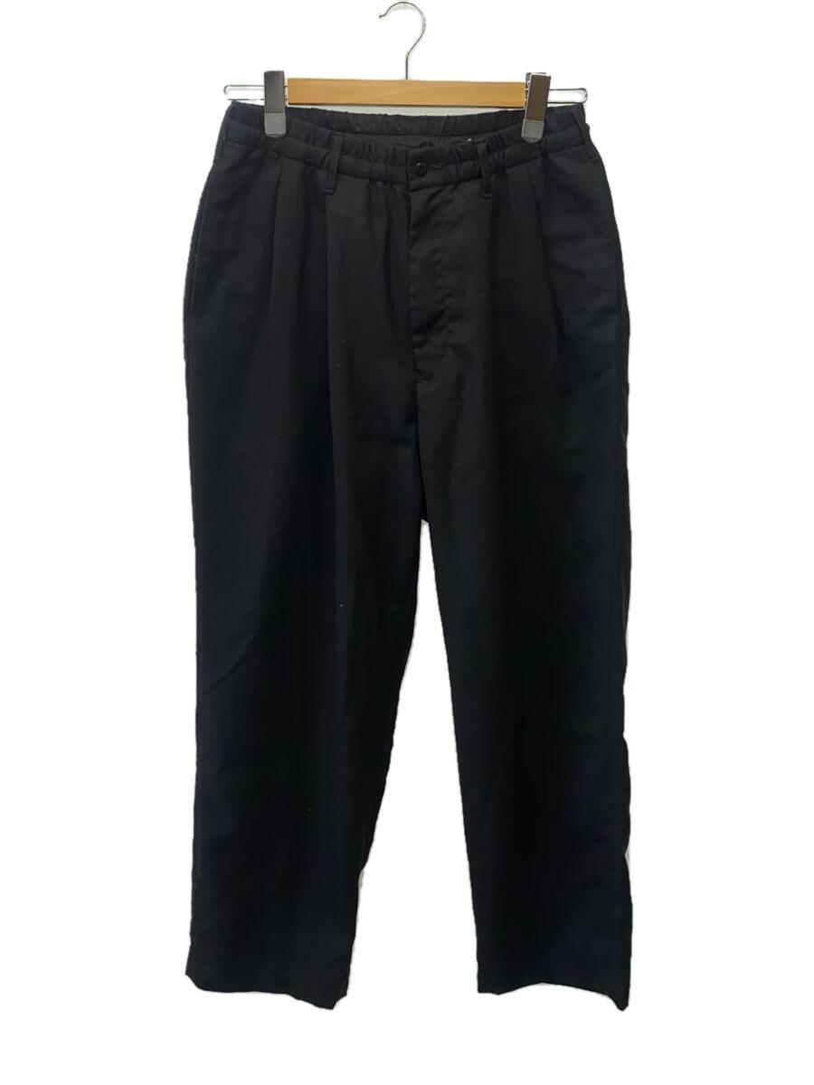 COOTIE◆ボトム/S/ポリエステル/BLK/T/W 2tuck easy pants