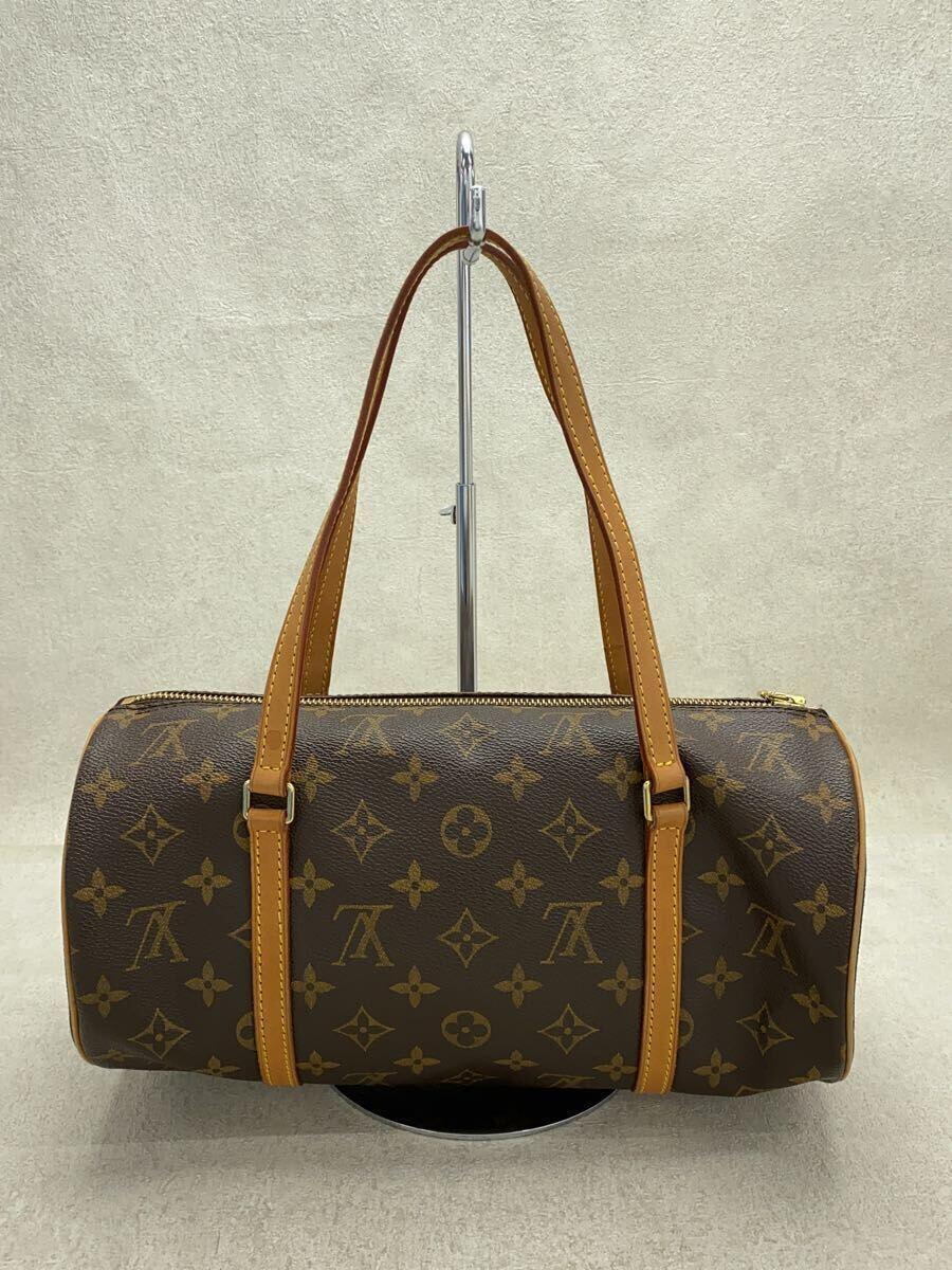 LOUIS VUITTON◆2)パピヨン30_モノグラム・キャンバス_BRW/PVC/BRW/モノグラム_画像3