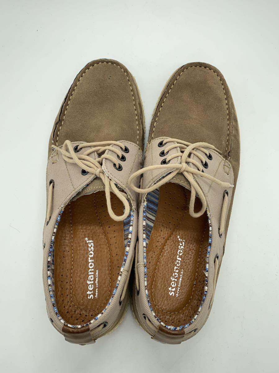 stefanorossi* deck shoes /43/BRW/ suede 