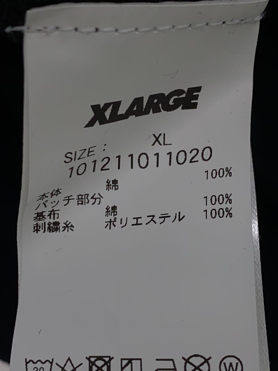 X-LARGE◆S/S TEE STANDARD LOGO/Tシャツ/XL/コットン/BLK/101211011020_画像4