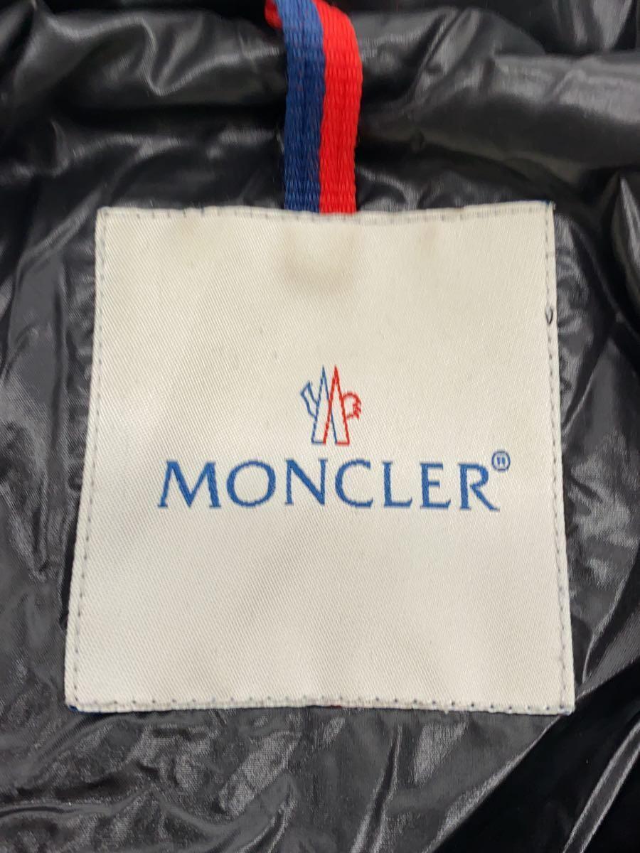 MONCLER◆ロングダウンジャケット/0/ナイロン/BLK/68950_画像3