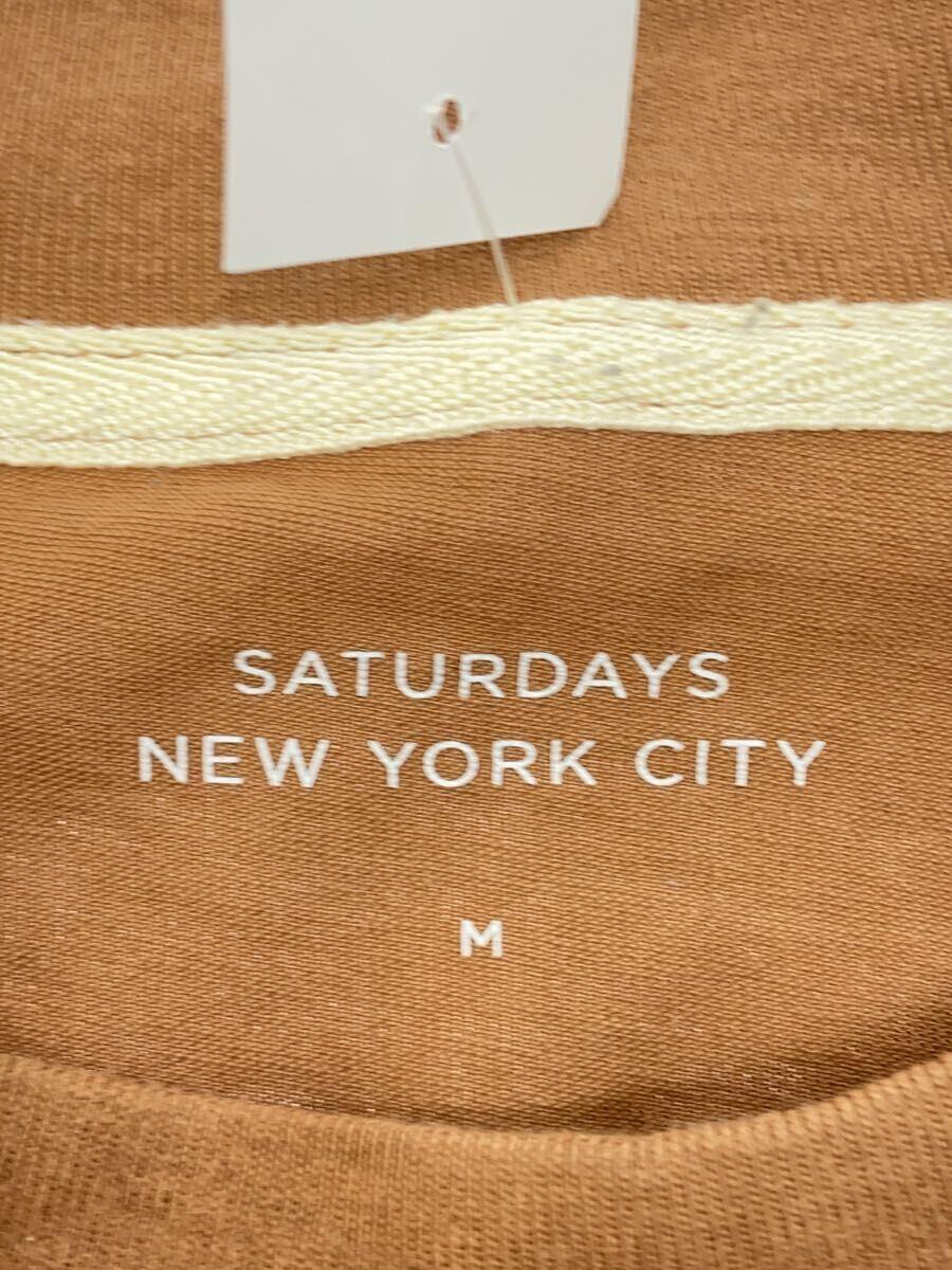 Saturdays NYC(SATURDAYS SURF NYC)◆Tシャツ/M/コットン/CML_画像3