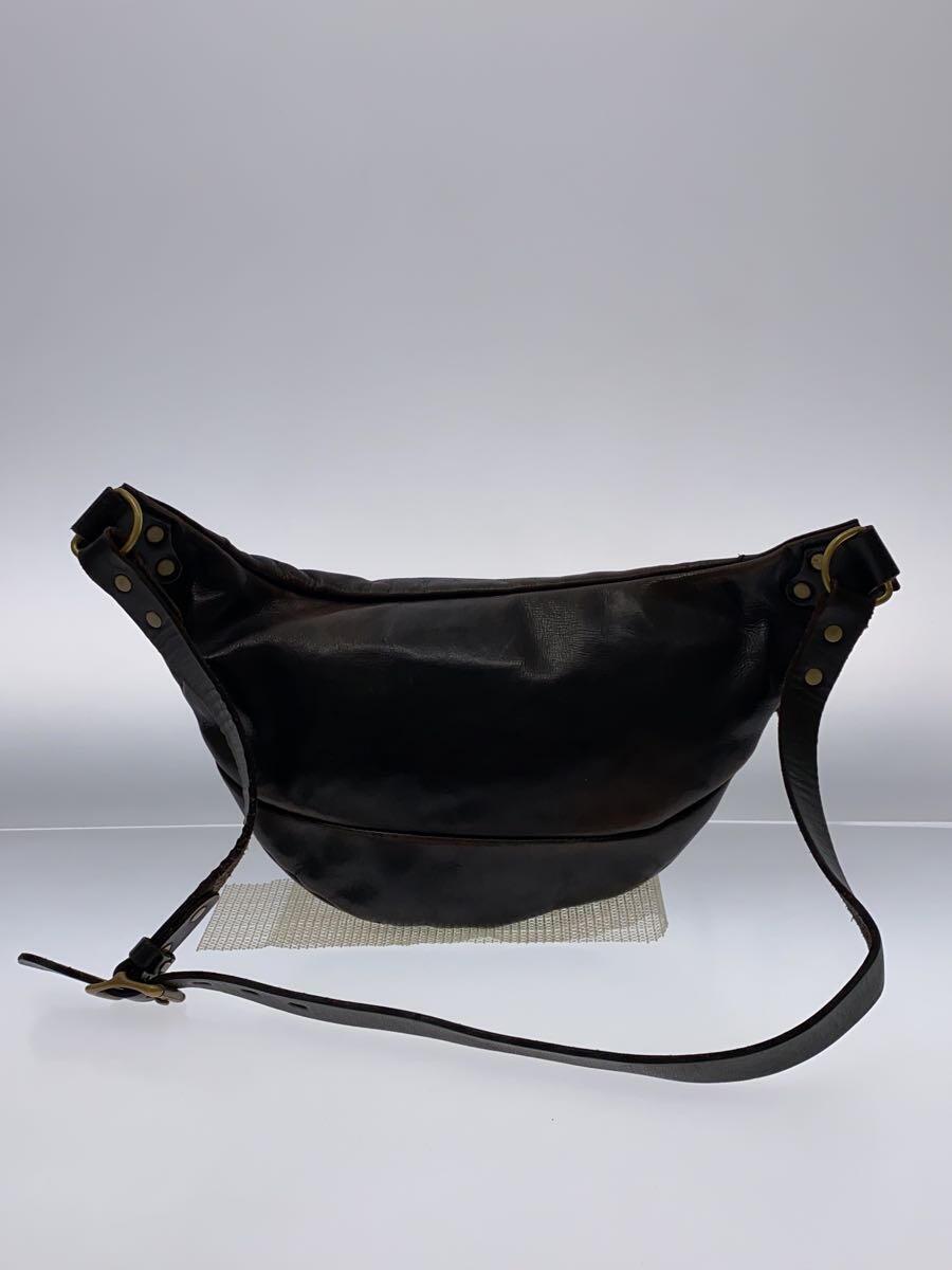 vasco◆LEATHER WAIST BAG/ウエストバッグ/レザー/ブラウン_画像3