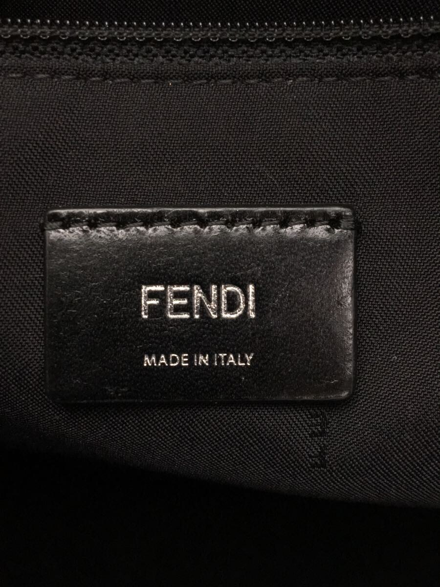 FENDI◆バグズ/フェンディ モンスターナイロントートバッグ/ナイロン/NVY/7VA367-2WP_画像3