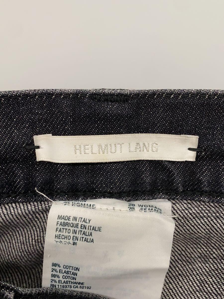 Helmut Lang◆ボトム/31/コットン/BLK/HLM36026_画像4