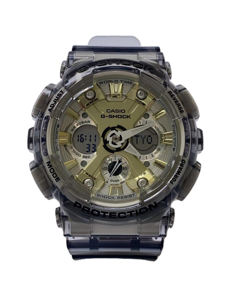 CASIO◆クォーツ腕時計_G-SHOCK/デジタル/ラバー/GMA-S120GS-8AJF