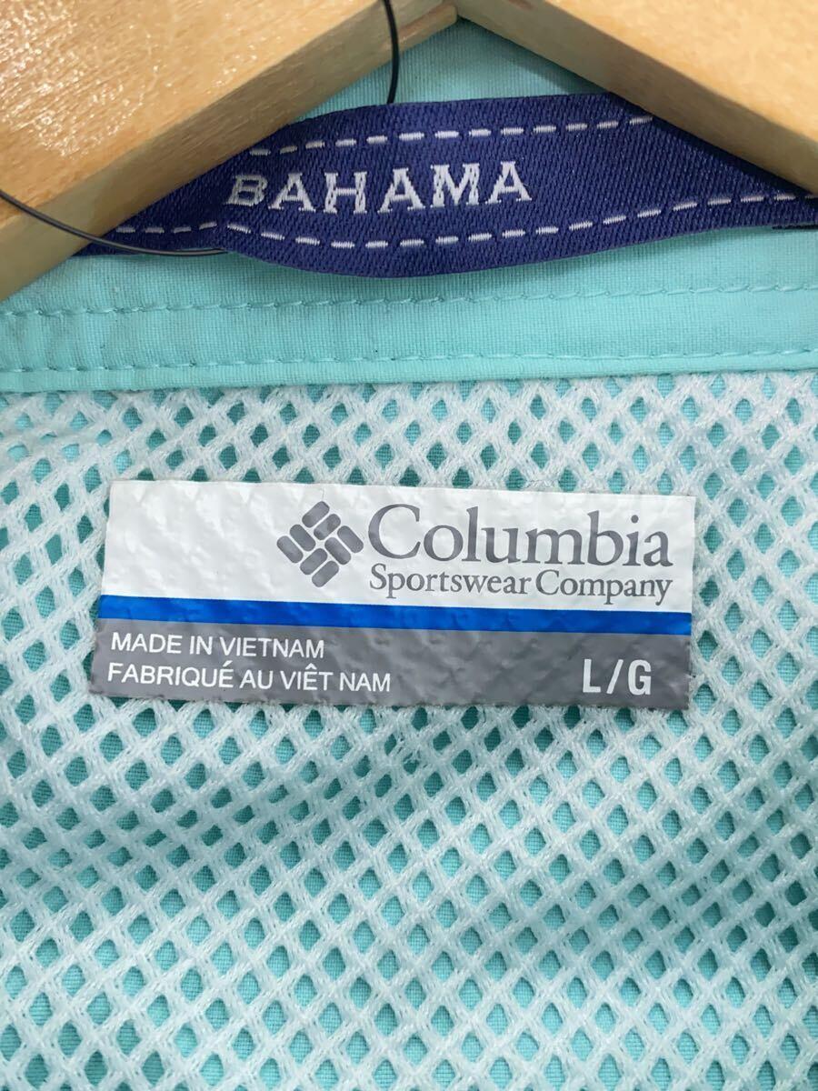 Columbia◆Bahama II L/S Shirt_バハマ2ロングスリーブシャツ/L/ナイロン/GRN_画像3