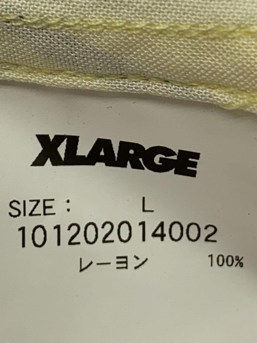 X-LARGE◆半袖シャツ/L/-/BEG/総柄/101202014002_画像4