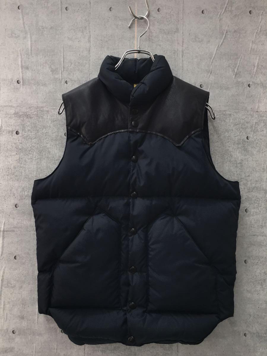 Rocky Mountain Featherbed◆Christy Vest/ダウンベスト/36/ナイロン/ネイビー/450-492-01/管EF-9704_画像1