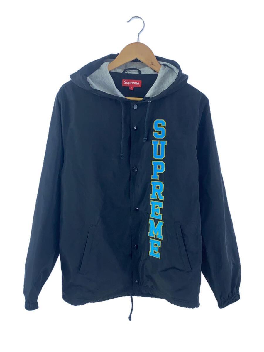 Supreme◆ナイロンジャケット/Vertical Coaches Jacket/M/ポリエステル/BLK_画像1