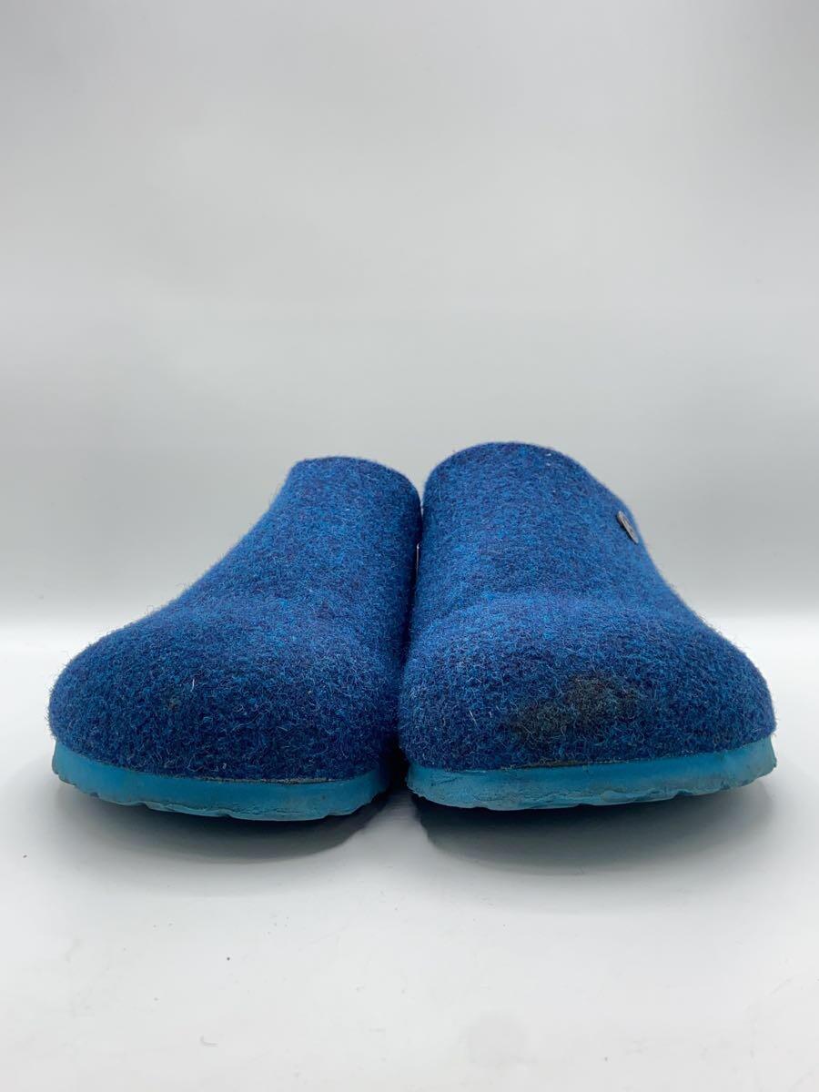 BIRKENSTOCK◆サンダル/26.5cm/BLU/ウール/クロッグサンダル_画像7