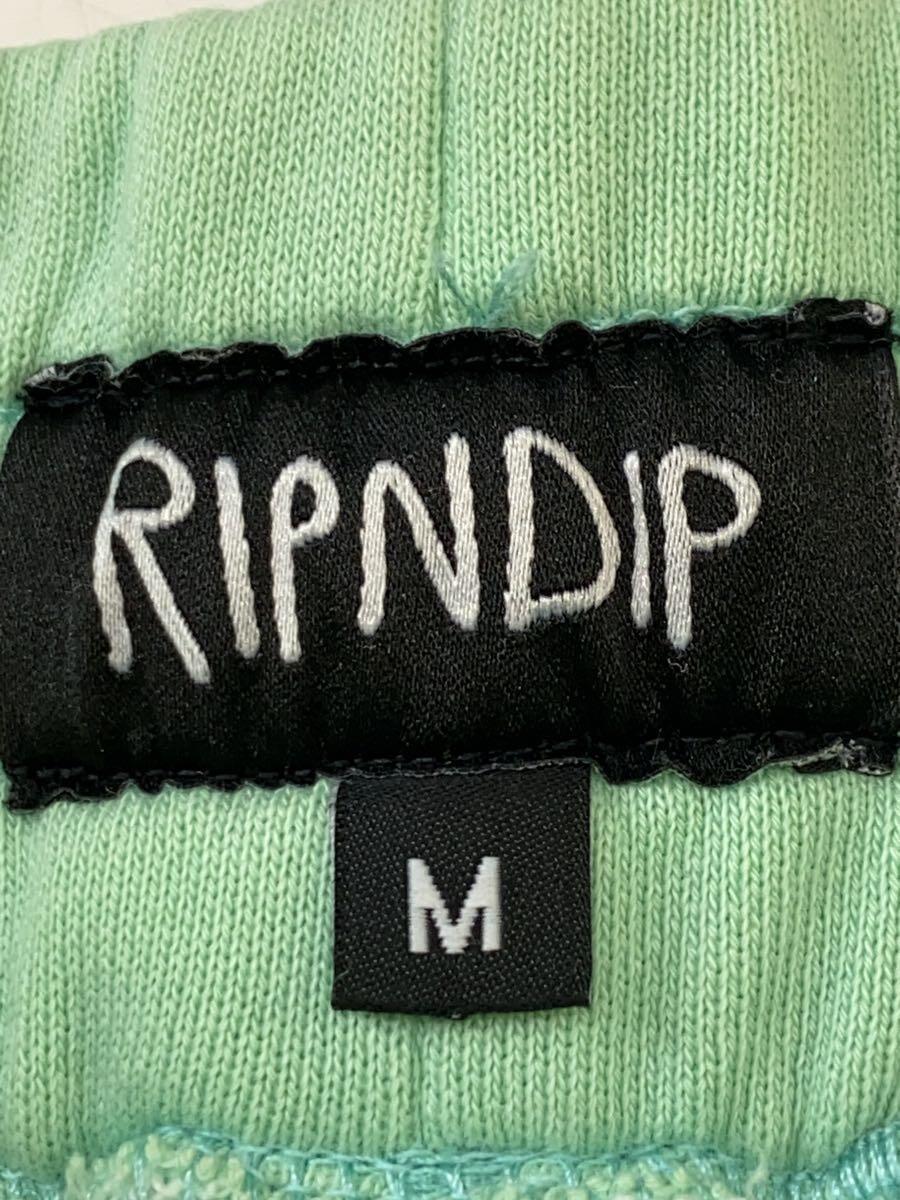 RIPNDIP◆ショートパンツ/M/コットン/GRN_画像4