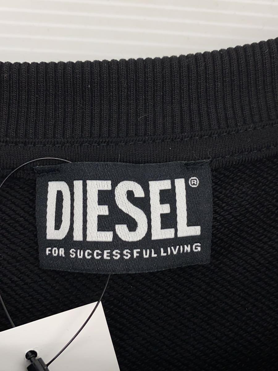 DIESEL◆スウェット/プルオーバー/M/コットン/BLK/S-GINN-C16/プリント_画像3