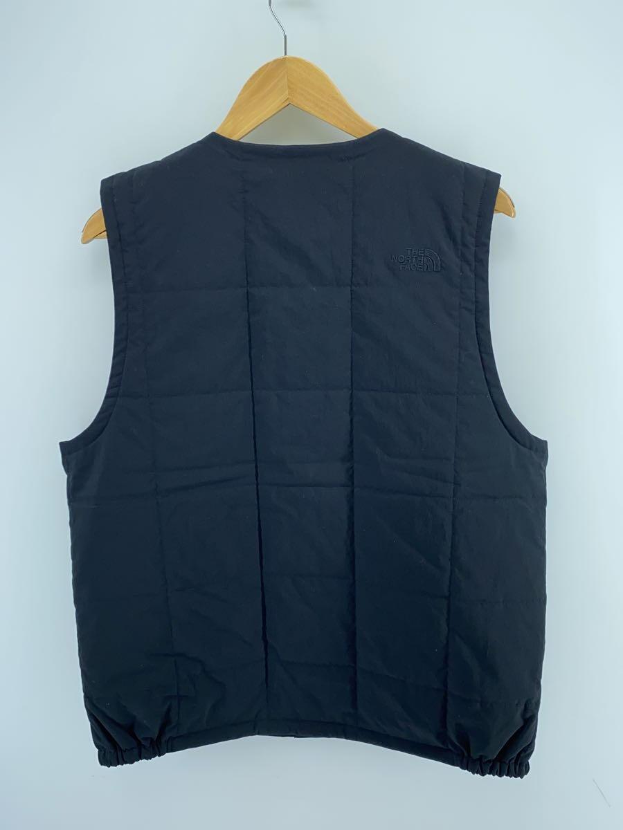 THE NORTH FACE◆MEADOW WARM VEST_メドウウォームベスト/NY82330/L/ポリエステル/ブラック_画像2