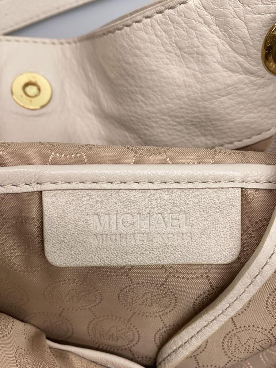 MICHAEL KORS◆ショルダーバッグ/-/WHT_画像5