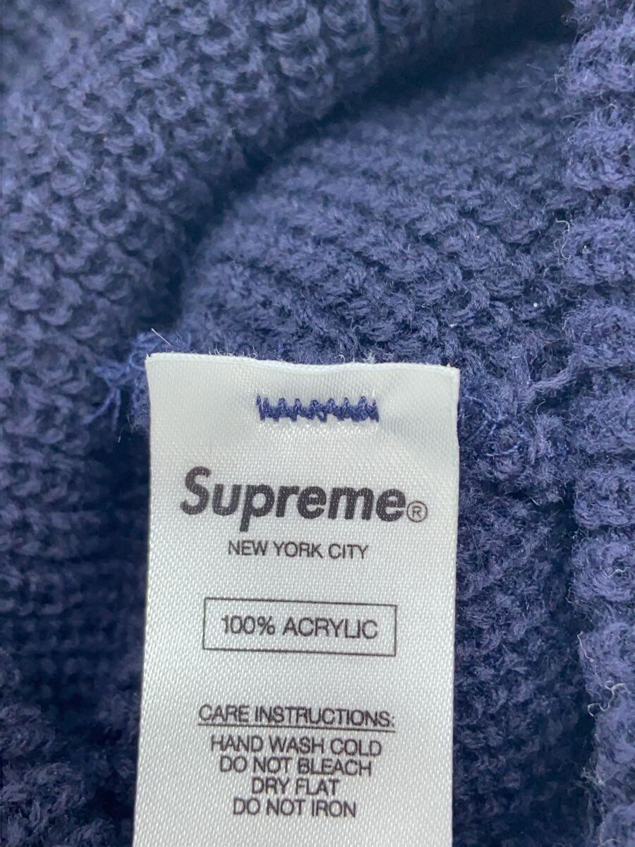 Supreme◆20AW/loose gauge beanie/アクリル/ネイビー/無地/メンズ_画像4