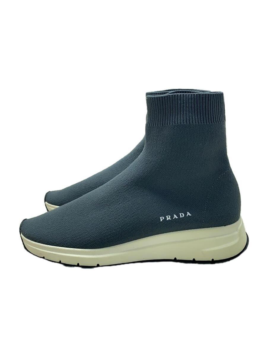 PRADA◆ソックススニーカー/ハイカットスニーカー/35/グレー/1T715L