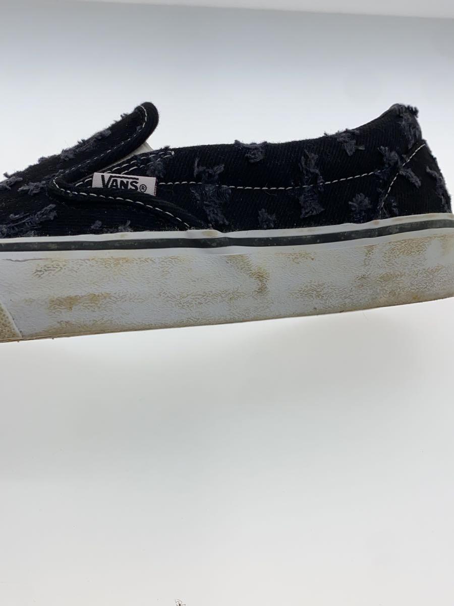 VANS◆20ss/Hole Punch Denim Slip-On Pro/スニーカー/28.5cm/BLK_画像7