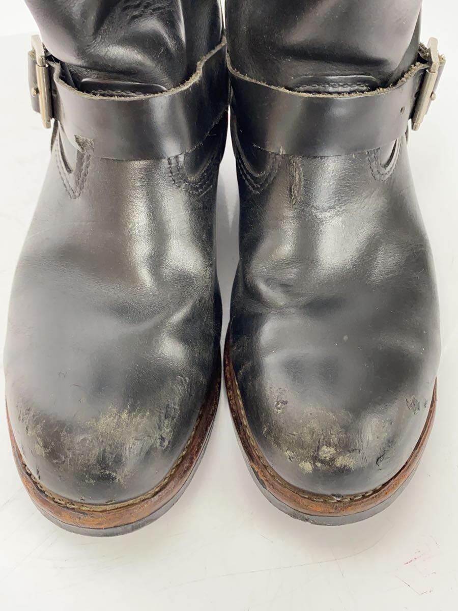 RED WING◆エンジニアブーツ/US9.5/BLK/2268_画像6