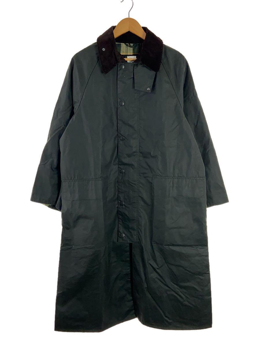 Barbour◆OVERSIZED WAX BURGHLEY/38/コットン/KHK/無地/232MWX1674_画像1