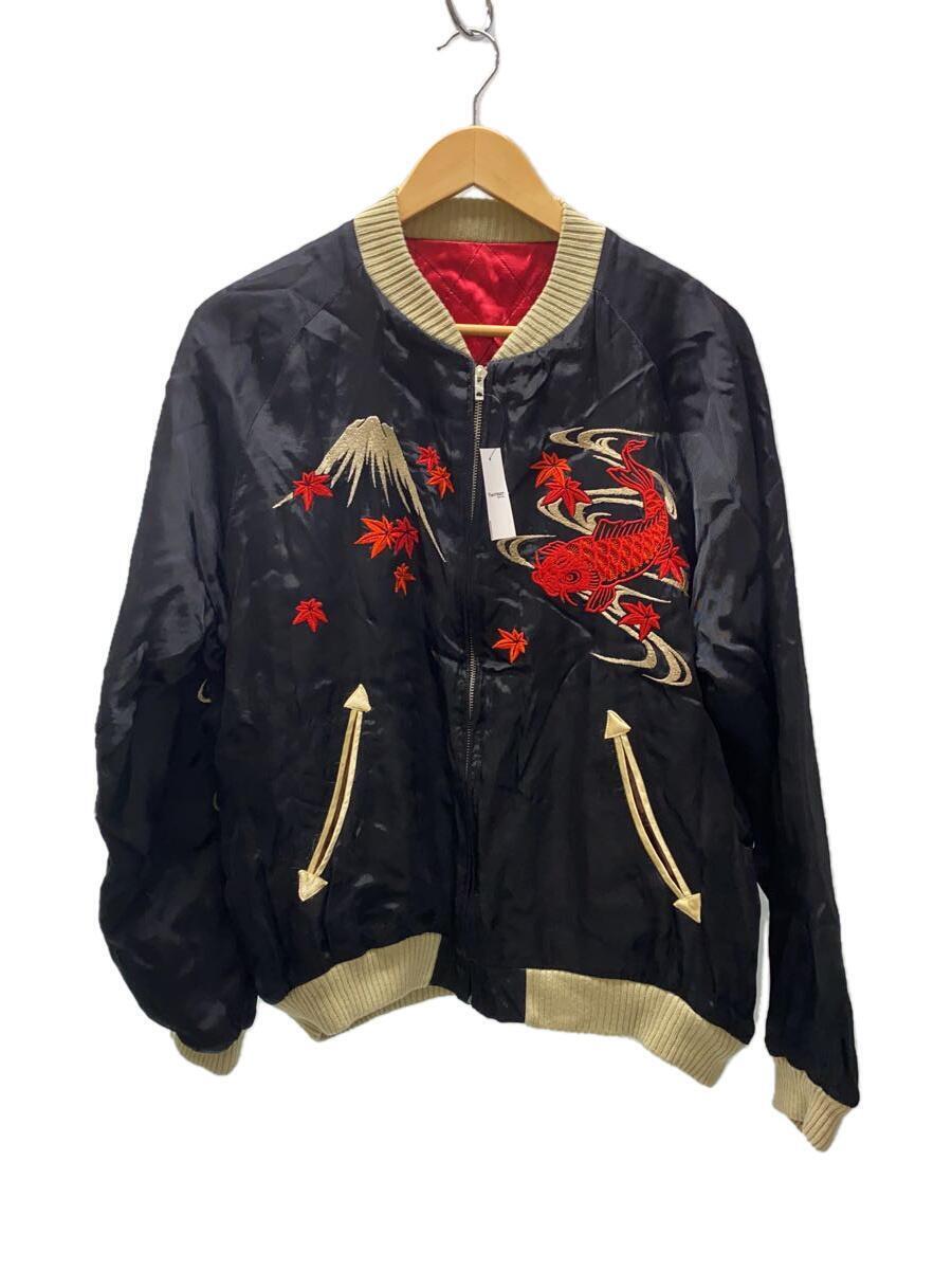 CROPPED HEADS◆SOUVENIR JACKET/スカジャン/L/レーヨン/マルチカラー_画像1