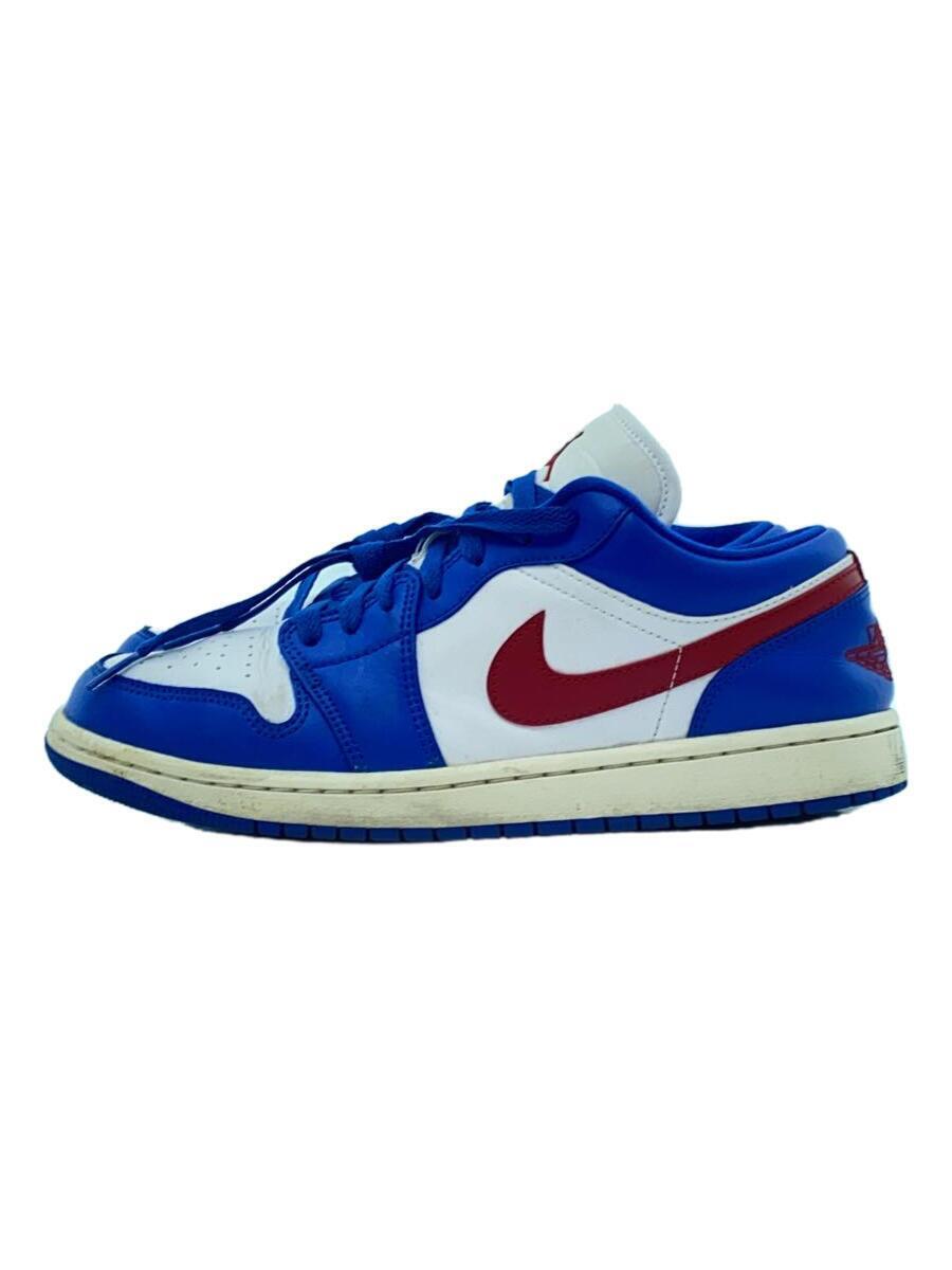 NIKE◆AIR JORDAN 1 LOW_エアジョーダン 1 ロー/27cm/BLU_画像1