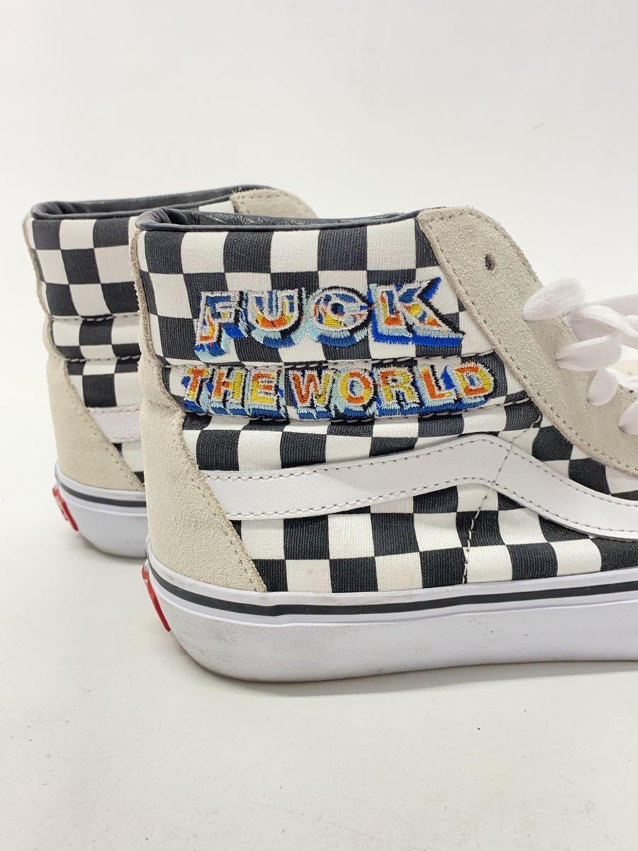 VANS◆ハイカットスニーカー/27cm/WHT_画像7