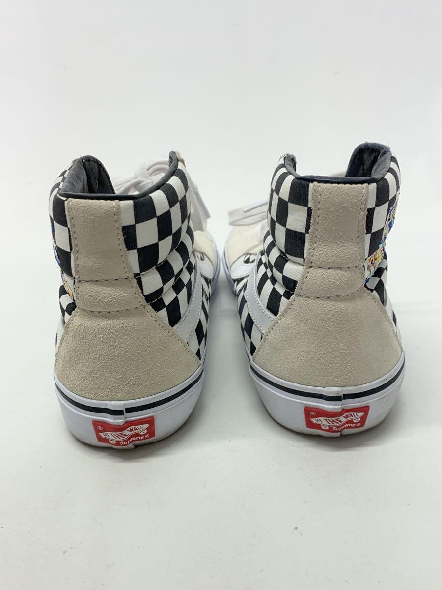 VANS◆ハイカットスニーカー/27cm/WHT_画像6