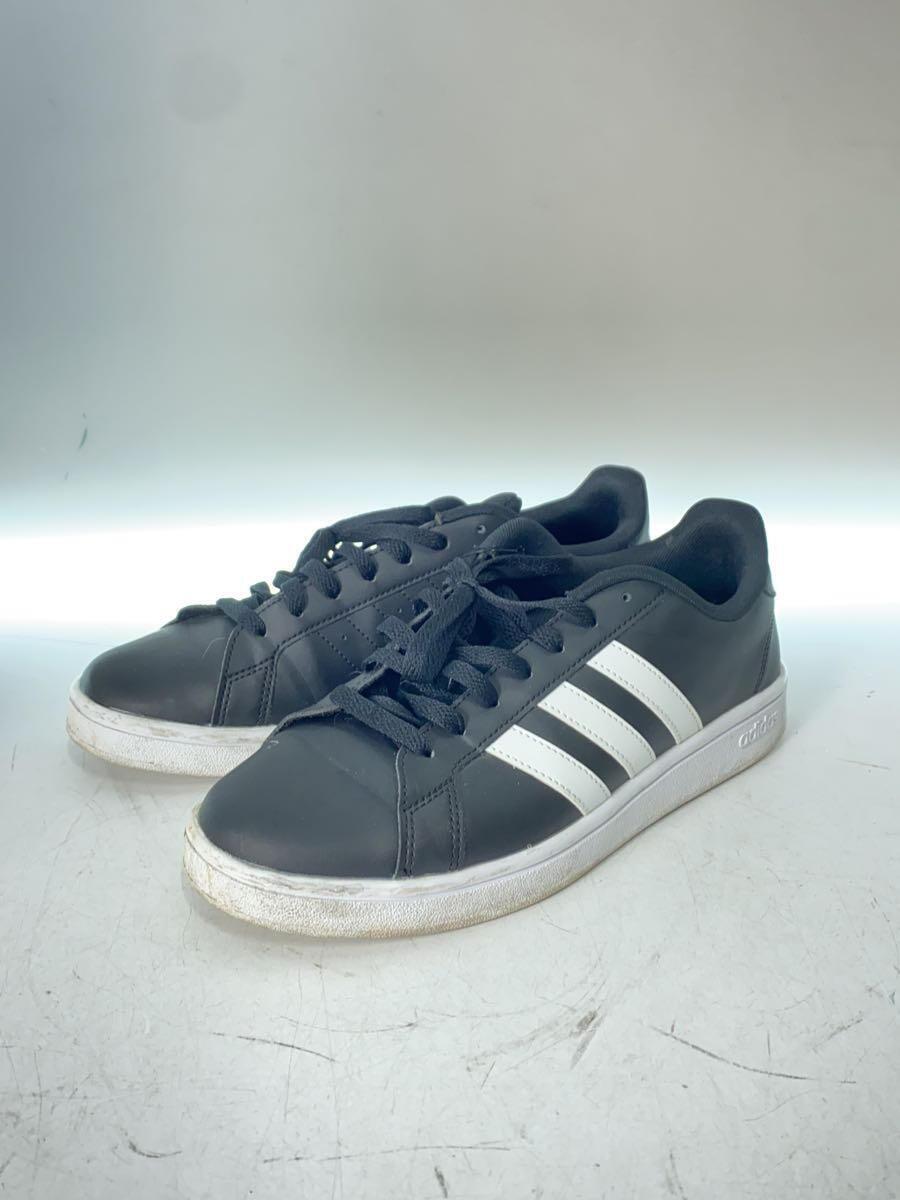 adidas◆GRANDCOURT BASE/グランドコート ベース/EE7900/ブラック/27cm/BLK_画像2