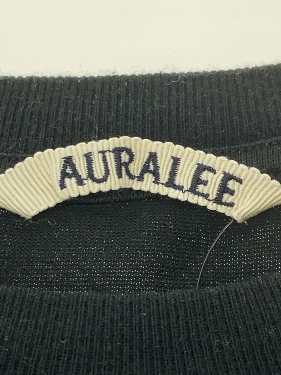 AURALEE◆長袖Tシャツ/5/コットン/BLK/A00SP01GT_画像3