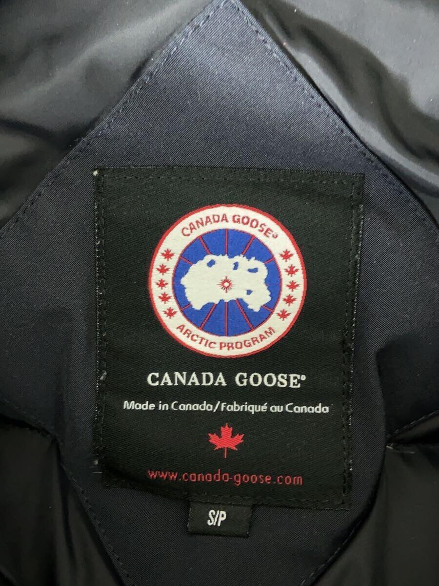 CANADA GOOSE◆ダウンジャケット/S/ポリエステル/BLK/4078JM R/ カナダグース_画像3