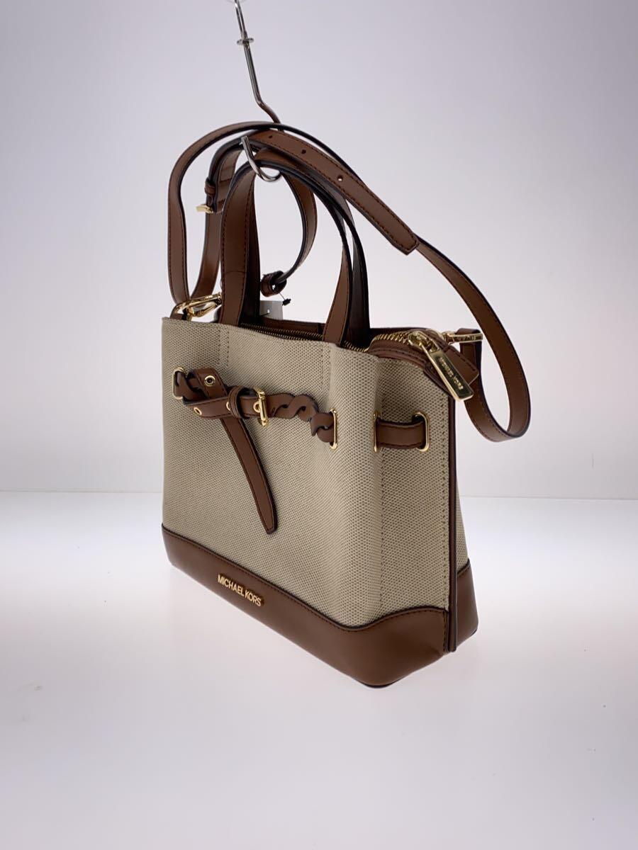 MICHAEL KORS◆ハンドバッグ/-/ベージュ/CE-2112_画像2