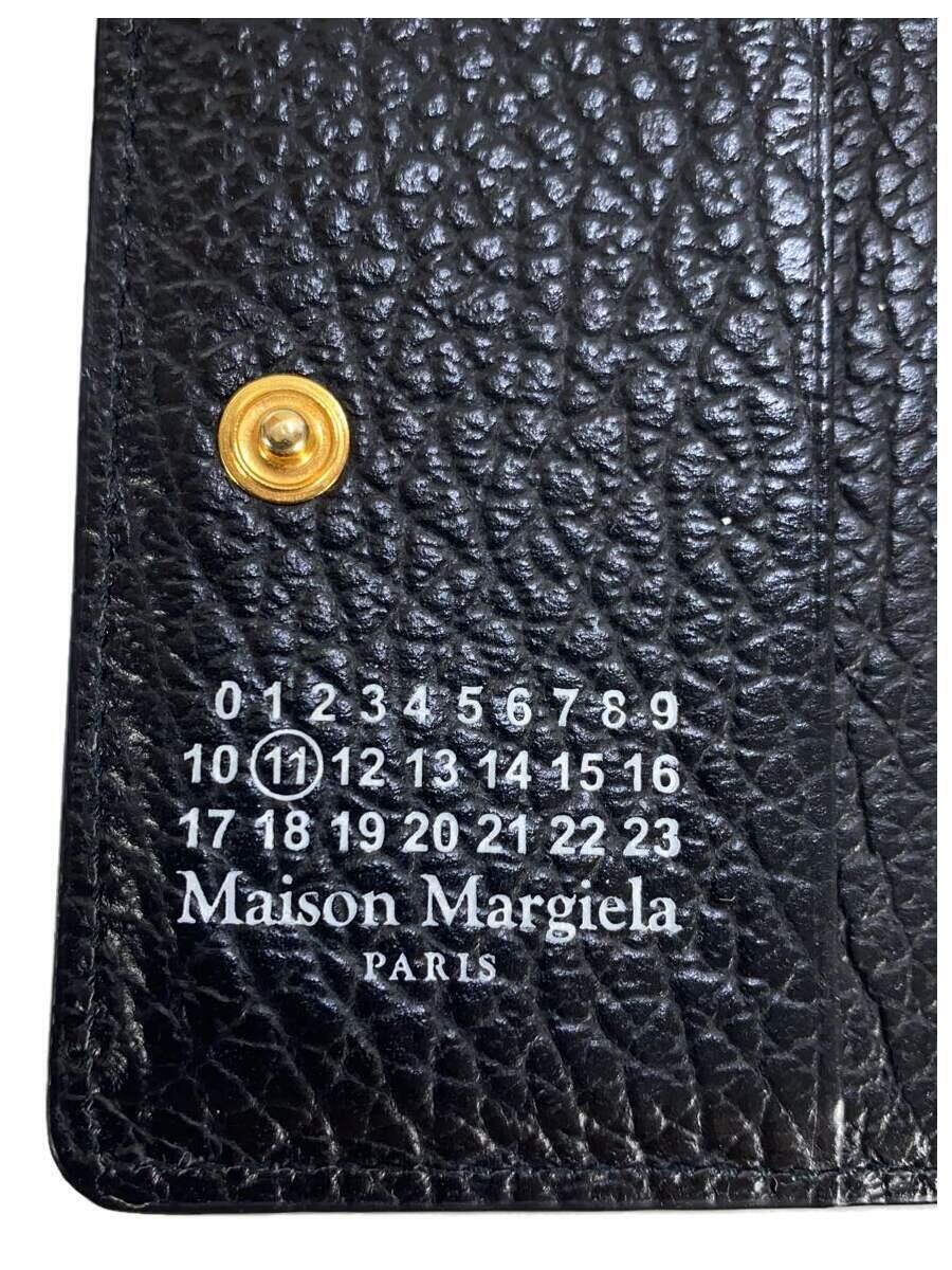 Maison Margiela◆カードケース/レザー/BLK/レディース/S56UI0128_画像3