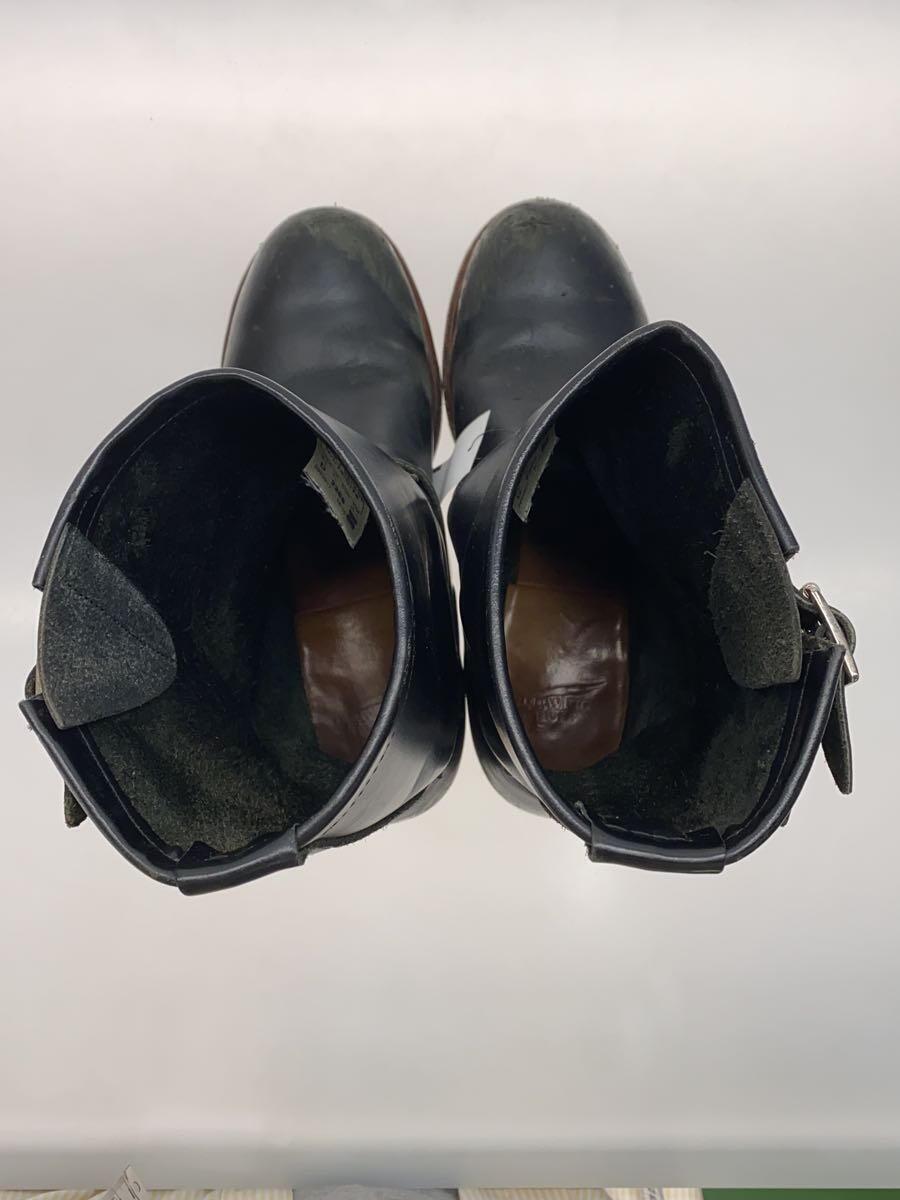 RED WING◆エンジニアブーツ/26.5cm/BLK/レザーの画像3