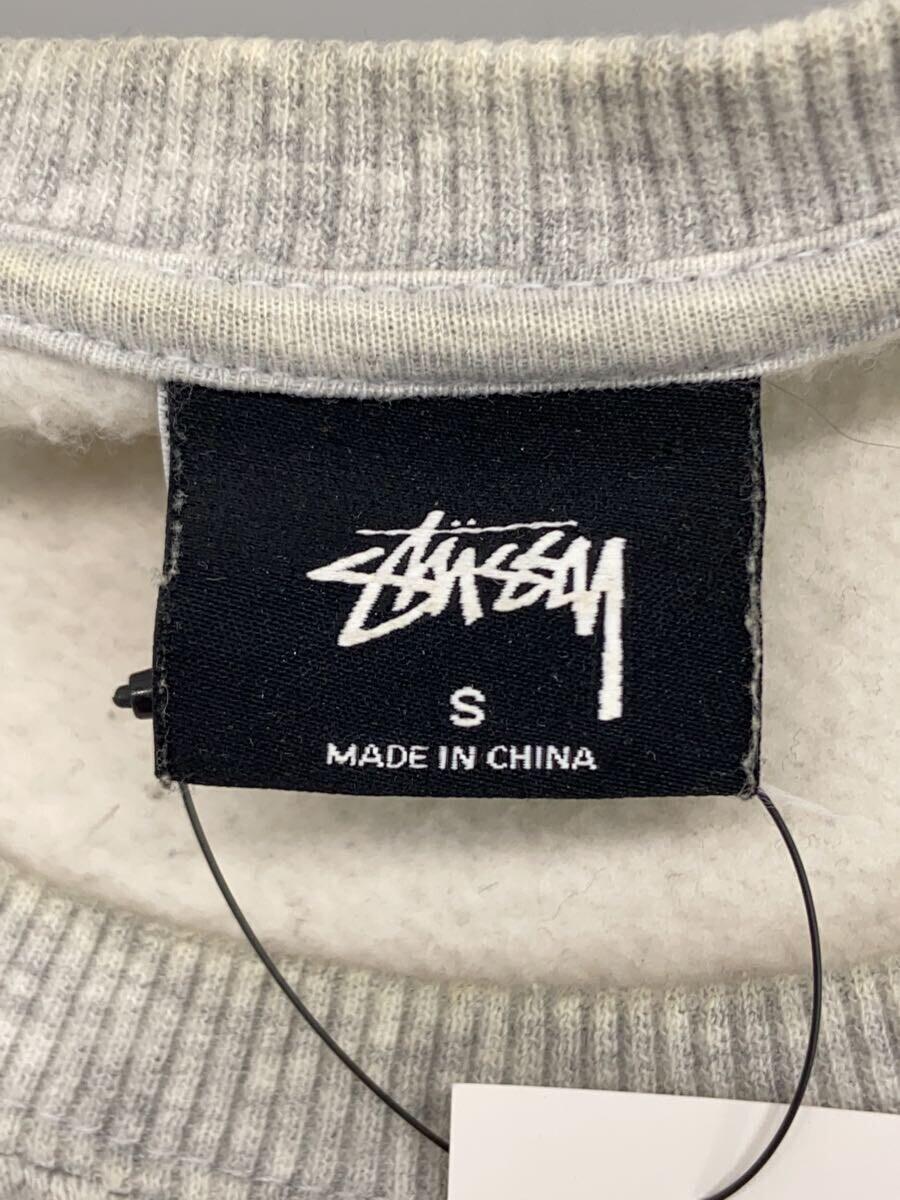 STUSSY◆スウェット/S/コットン/GRY/Z3000SAS18の画像3