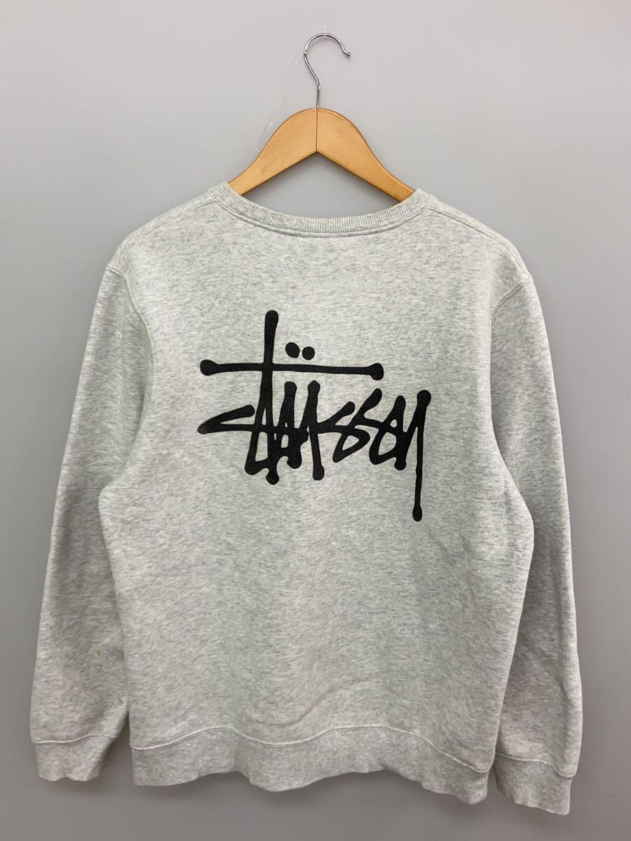 STUSSY◆スウェット/S/コットン/GRY/Z3000SAS18の画像2