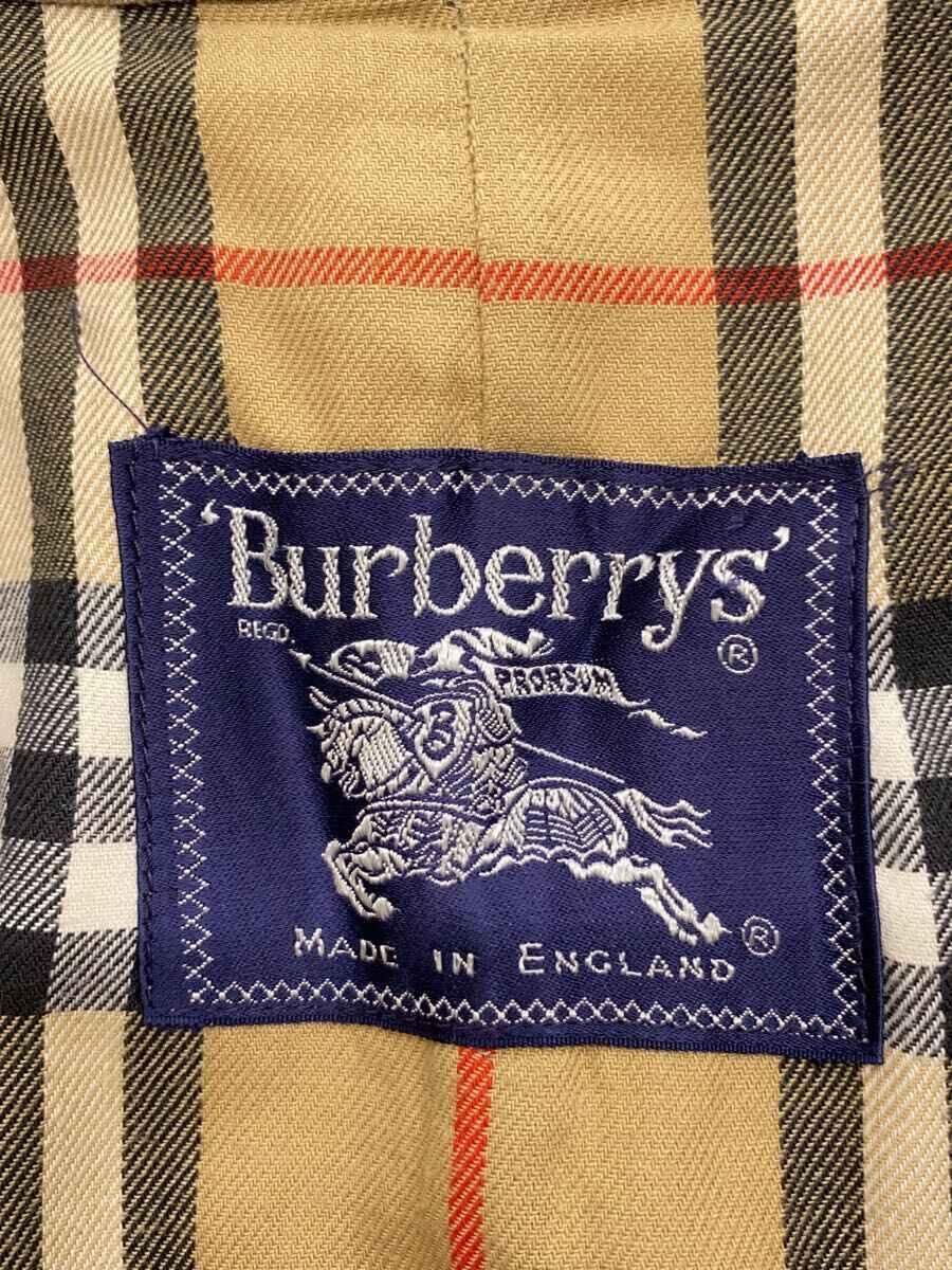 BURBERRYS◆ステンカラーコート/-/コットン/ブラウン/茶/無地_画像3