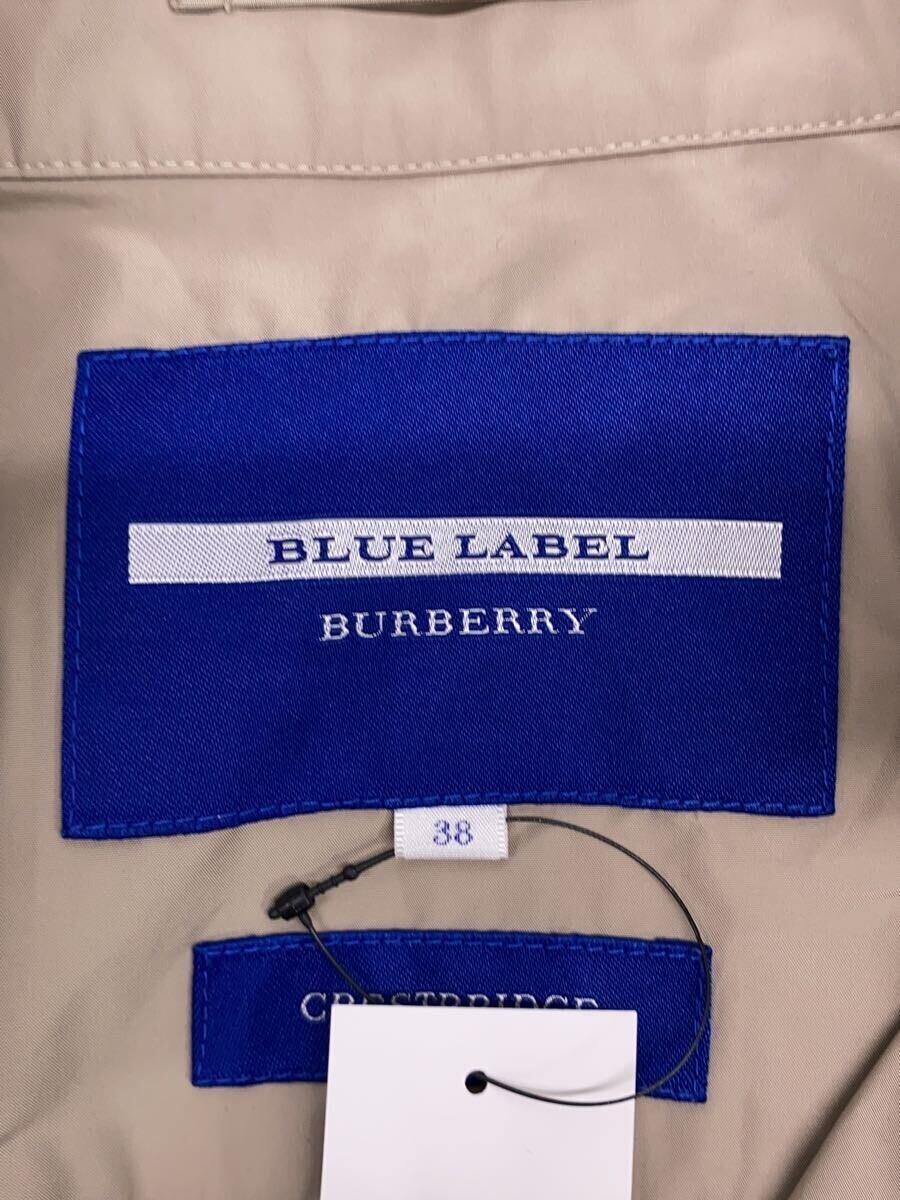 BURBERRY BLUE LABEL◆トレンチコート/40/ポリエステル/BEG/E1A09-170-40_画像3