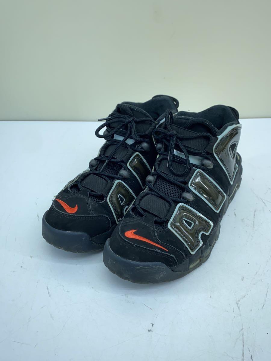 NIKE◆AIR MORE UPTEMPO 96_エア モア アップテンポ 96/US9/BLK_画像2