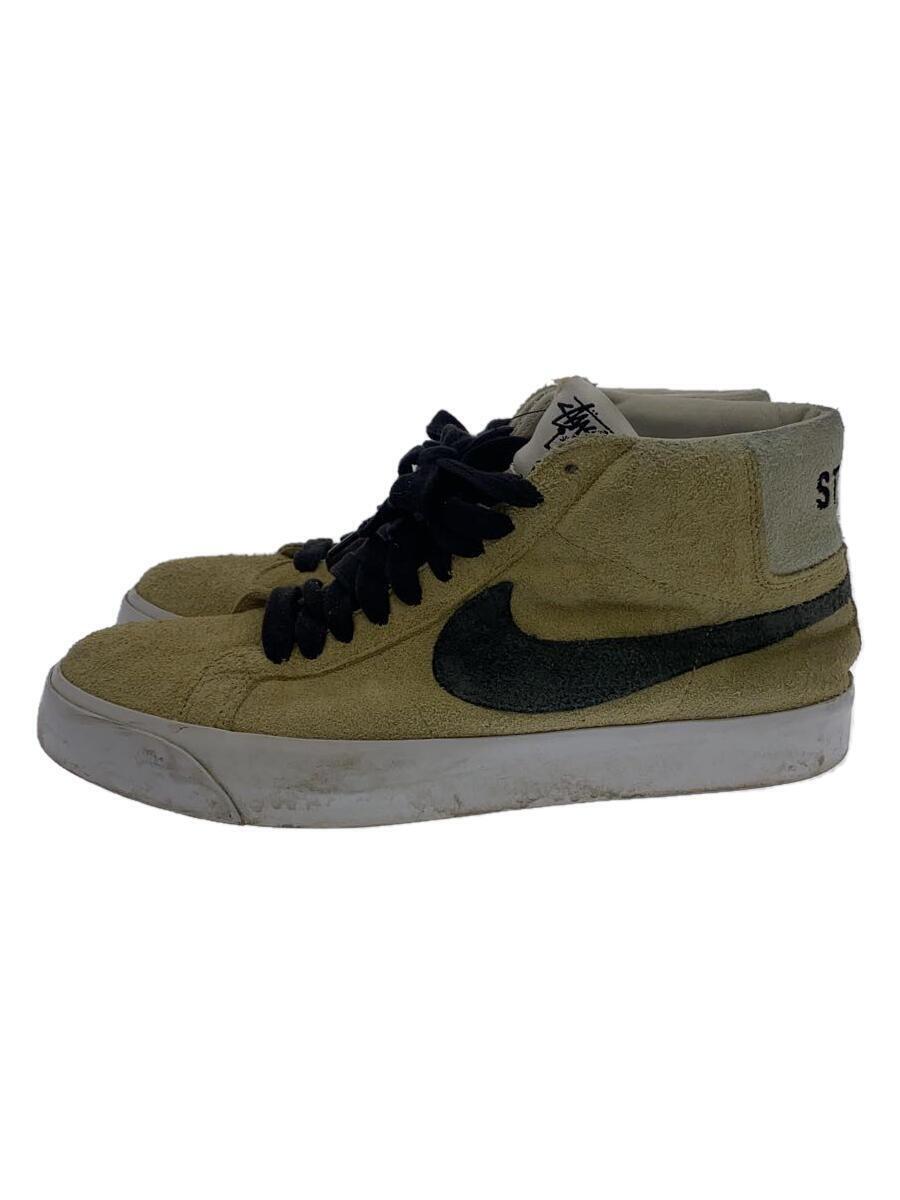 NIKE◆BLAZER MID QS/29cm/CML/スウェード