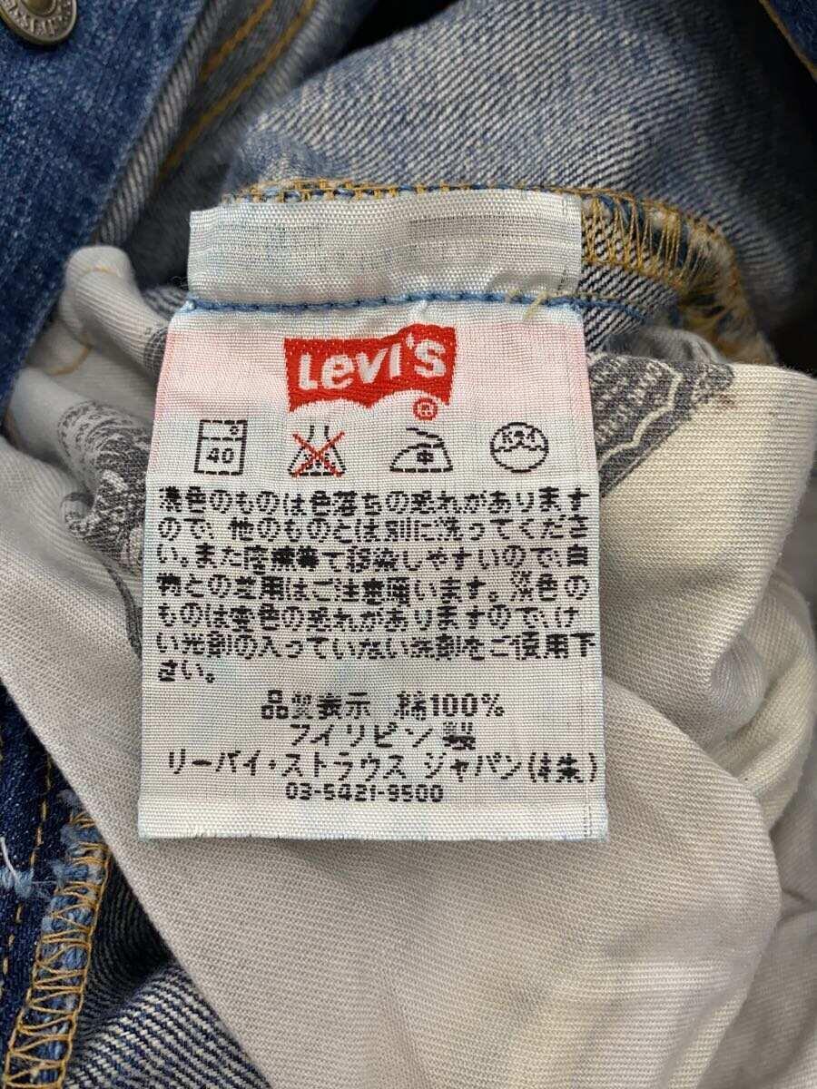 Levi’s◆501/フィリピン製/ボタン裏359/ストレートパンツ/34/デニム/IDG/03501-01_画像5