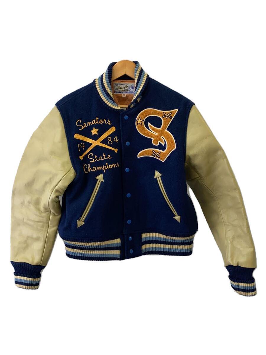 Yahoo!オークション - Whitesville スタジャン/38/ウール/NVY Yahoo!オークション - Whitesville スタジャン/38/ウール/NVY